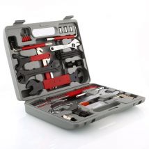 Rosvola - Kit de Réparation pour Vélo Boîte à Outils Professionnel vtt mtb avec 44 Pièces, Coffret d'Outils vélos bicyclettes