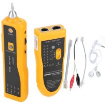 Rosvola - Netzwerkkabel-Finder, RJ45/RJ11-Tester für Telefonleitungen und LAN-Kabel, Leitungsfinder