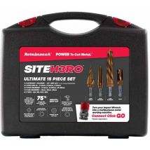 Rotabroach SHR1 SITEH3RO Ultimate Metric 15 Piece Kit