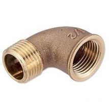 Rotguss Gewindefitting-winkel 90° - 1/2'' Ig X 1/2'' Ag