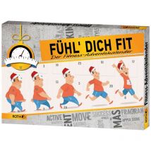 R80245 fuehl Dich Fit di Calendario dell' Avvento Calendario dell' Avvento, Disponibile in Diversi Materiali, Multicolore, 50 x 35 x 4 cm - Roth