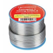Fittingslot 3, 2mm, 250g, Spule - 45257 - Rothenberger