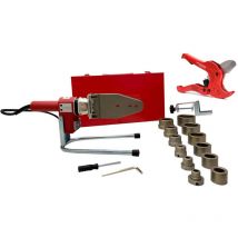 ROTHENBERGER Industrial Muffenschweißgerät 800 W inkl. Kunststoff-Rohrschere Ø 42 mm im Koffer - 36052