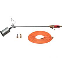 ROTHENBERGER Industrial Profi Hochleistungsbrenner RoTitan inkl. Schnellkupplung & Gummischlauch 6 m - 1500005130