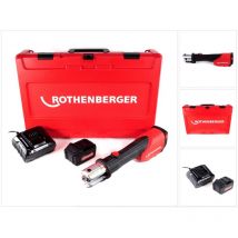 Set romax 4000 Basic Máquina de prensar electrohidráulica a batería 18V + Maletín de transporte + 1x Batería 4,0 Ah + Cargador ( 1000001840 )