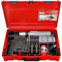 Rothenberger - elektrohydraulische Fitting - Pressmaschine romax ac eco mit Pressbacken-Set sv 15-22-28 mm