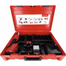 Rothenberger - Akku-Radialpresse romax nano Basic Set m. 2Ah cas Akku + Ladegerät