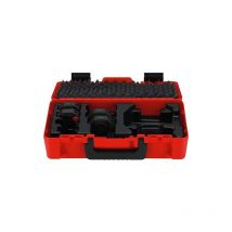 Boucle de sertissage set sv 15-18-22-28, orientable à 180°, dans un coffret plastique - Rothenberger