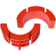 Spannbackensatz für rocut 160, 110mm, 2 Halbschalen - 55033 - Rothenberger