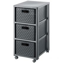 Country - étagère - 71,2 x 32,5 x 37,5 cm - Rotho