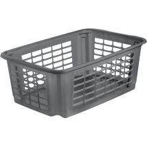 Drehstapelkorb Reverso large 18 l anthrazit Stapelbar Stapelbox Korb - Rotho