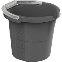 Eimer Daily mit Skala 10 l anthrazit Haushaltseimer - Rotho