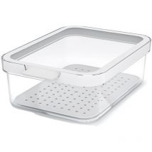 Cauma, récipient pour réfrigérateur, avec couvercle, 1,2 l - Rotho