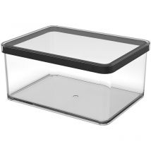 rotho Rotho Loft Boîte de conservation rectangulaire avec couvercle et joint d'étanchéité, de qualité alimentaire, ustensile de cuisine, organiseur –