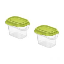 Set 2 pz Contenitore per alimenti 0.07 litri - Rotho