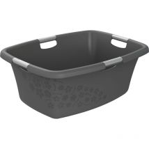 Wäschewanne Flowers 50 L Wäschekorb Wäschsammler - Rotho