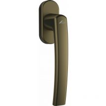 Fenstergriff line vk 7 x 30 mm, Aluminium mittelbronze eloxiert - Roto