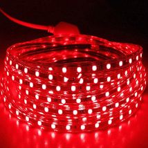 Rotolo bobina led 5730 220V 100 mt luce rossa