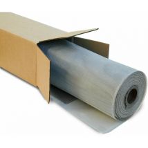 Ferramente - Rotolo Rete Zanzariera 30 m x 120 cm Alluminio Americana 18/16 Grigio