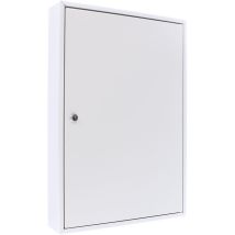 Armoire À Clés S 50 H550xl380xp80mm 1 Porte Serrure Cylindre Nbr. Crochets 50 Rottner