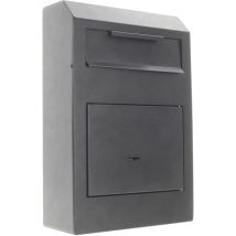 Rottner - Tresor H380xb250xt115mm 5l 1 Tür,1 Einwurfklappe Schwarz