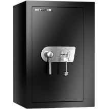 Coffre-fort Rottner Monaco 65 Db – 655 x 435 x 445 mm – 77 litres – 83 kg – Serrure à clé – Type de fermeture, Mode de fixation