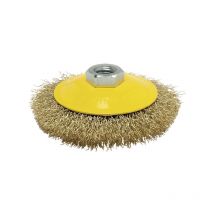 Mota - Cepillo Cónico Acero Ondulado Ø115mm 12500Rpm Limpieza De Metales