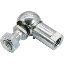 Cyclingcolors - Rotule de direction avec circlip en acier zingué din 71802 pièce de fixation universelle longueur 35mm M12 droite M12 droite Joint