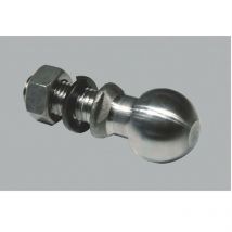 Rotule droite+ecrou d 50