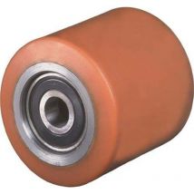 Bs Rollen - Roulette de fourche pur l. de moyeu 90 mm l. roue 90 mm d. de la roue 82 mm