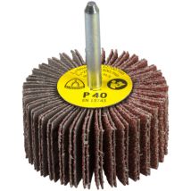 Klingspor - Km 613 Roues À Lamelles Sur Tige 60 X 50 X 6 Mm Grain 60 10 Pièces