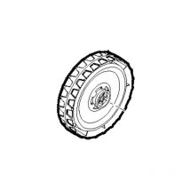 Global Garden Product - Roue arrière tondeuse à batterie Alpina - ggp - 118802650/0