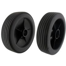 Roue avant EUROGARDEN – 168 mm – Largeur 45 mm – Compatible GGP / CASTELGARDEN / STIGA