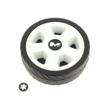 Mac Allister - Roue avant gauche d=140 cl111054107 - tondeuse a gazon