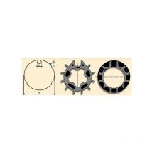 Somfy - Jeu d'adaptation moteur pour lt 50 tube Imbac 70 à goutte