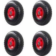 Fronttool - Roue de diable increvable pu Cross 260 - Variante : 4 roues
