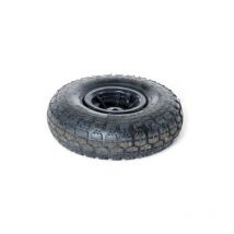 Verdelook - Roue de rechange pneumatique pour chariot basculant 80/4 4 cm Jante en plastique