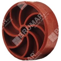 Roue Diamètre 60 Mm Pour Souffleurs Ikra - Compatible Mogatec - 044821