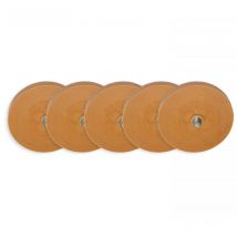 Lot de 5 roues, disque caoutchouc gomme pour eliminer les adhesifs