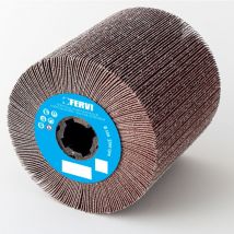 Fervi - Roue en toile abrasive pour satinage 100 x 50 mm grain 40 rlt050/040