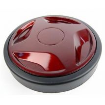 Roue + enjoliveur rouge