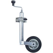 Rapanda - Roue jockey + bride de fixation diam 48mm