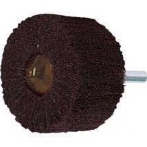 Promat - Roue à lamelles D.40xH20 mm granulation 60 non-tissé d. de la tige 6 mm