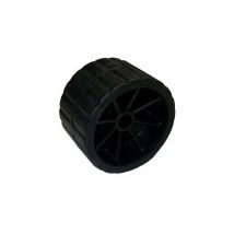 Orangemarine - Roue Latérale en pvc noir 120x75 mm - diam axe 18.5 mm