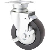 Clas - Roue pivotante avec frein ø127x50mm pp pour servante d'atelier eg 0084, eg 0086, eg 0087 - sa 0095 Equipements