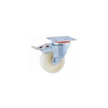 Ehlis - Roue pivotante Ø80mm Frein Polyamide Nylon CR30184 afo
