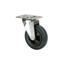 Alex - Roue semi-industrielle série zv-ps plateau pivotant sans frein - talla 125 mm