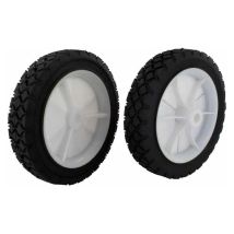 Roue En Plastique À Moyeu Déporté Universelle - Diamètre Extérieur 152 Mm