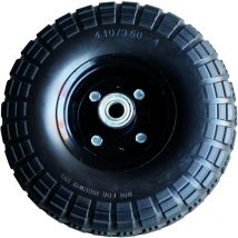 TEC HIT 176010 - Roue pleine en Polyuréthane - Diamètre 260 mm - Axe 16 mm