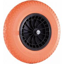 Roue pneumatique en polyuréthane pour Carriole 400x80 Brixo